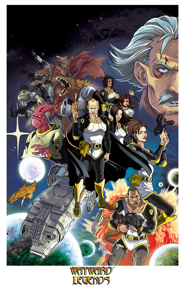 11x17 PRINT – Wayward Legends #01 – Weilin Yang 02