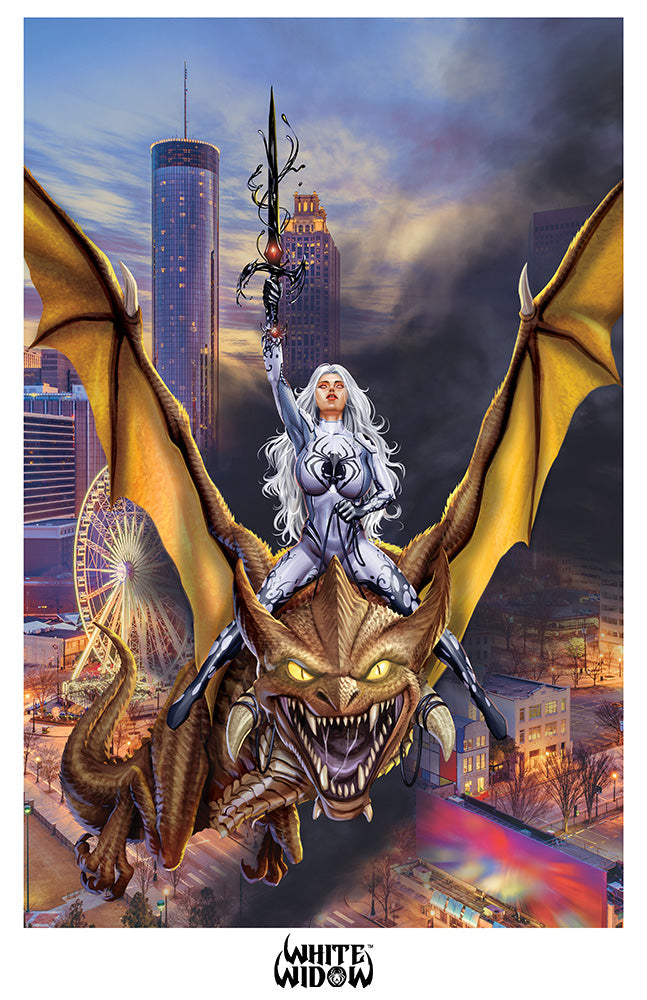 11x17 PRINT – White Widow #08 – Benny Powell 08