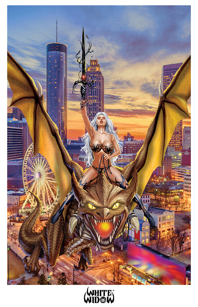11x17 PRINT – White Widow #08 – Benny Powell 09