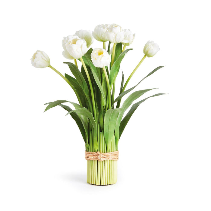 19" Faux Tulip & Peony Drop-In - Florals & Greenery - The Well Appointed House