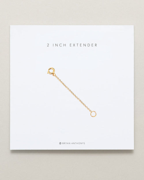 bryan anthonys 2 inch necklace extender 14k gold