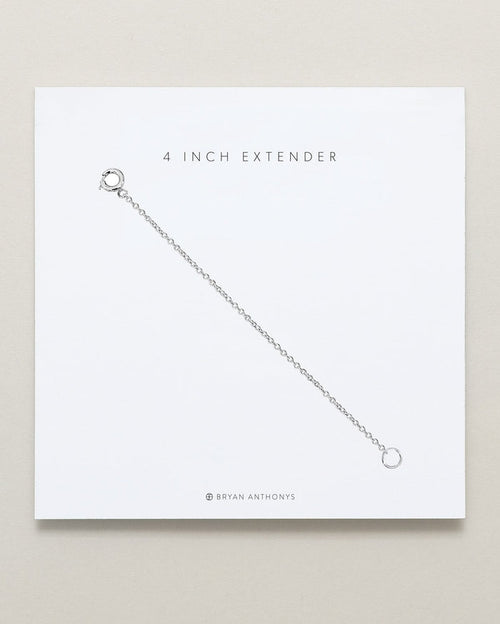 bryan anthonys 4 inch necklace extender silver