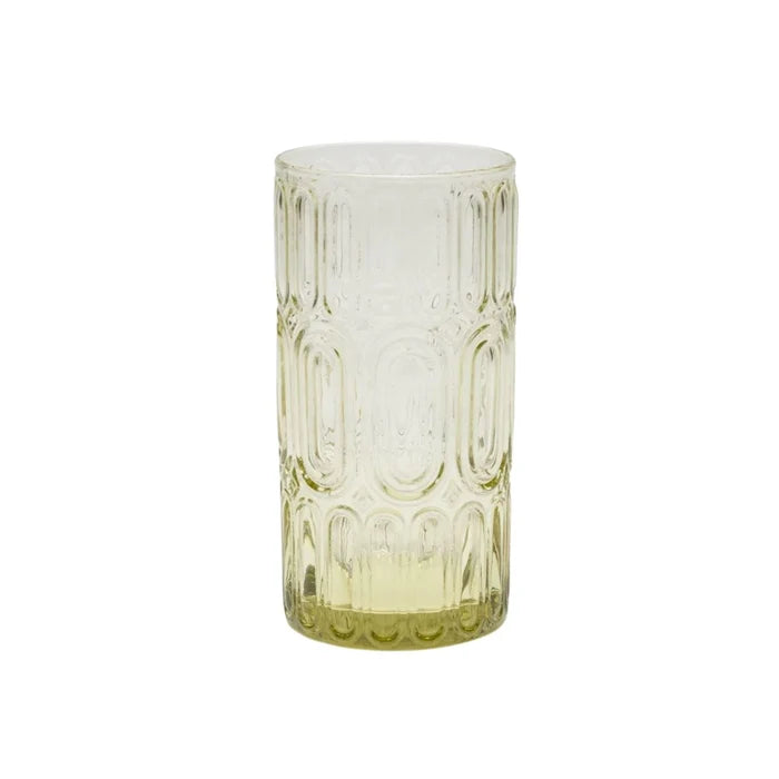 Hand Blown Highball Glasses in Sage - Drinkware - The Well Appointed House