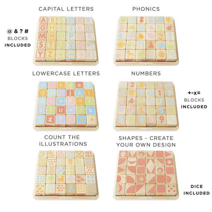 ABC Wooden Blocks - The Well Appointed House