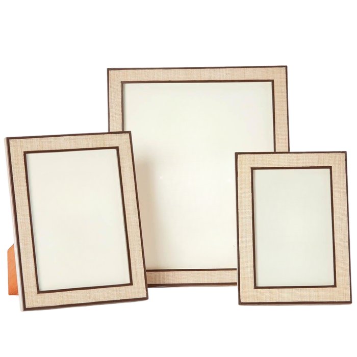 Aberdeen Abaca Fiber Frame in Three Different Colors - The Well Appointed House