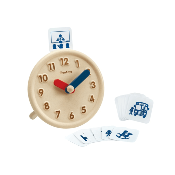 Activity Clock - Little Loves Learning Toys - The Well Appointed House