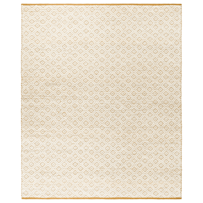 Ahlat Cream & Brown Wool Blend Area Rug - Available in a Variety of Sizes - Rugs - The Well Appointed House