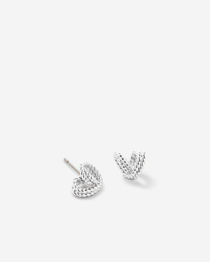 Bryan Anthonys All In Silver Stud Earring Macro