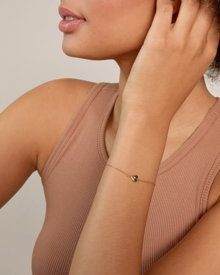 Bryan Anthonys Always In My Heart Gold Bracelet On Model