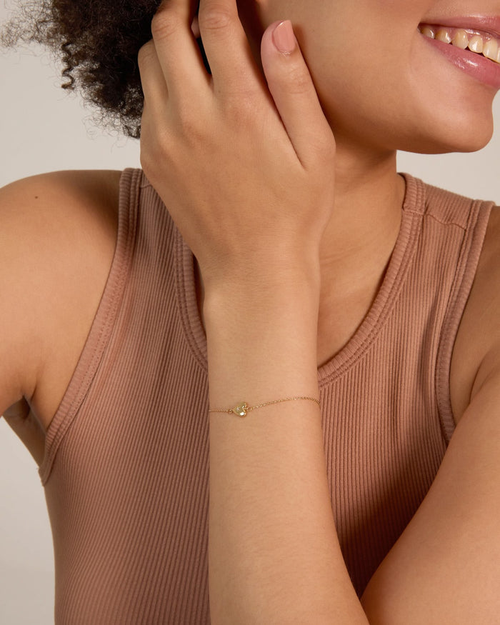 Bryan Anthonys Always In My Heart Gold Bracelet On Model