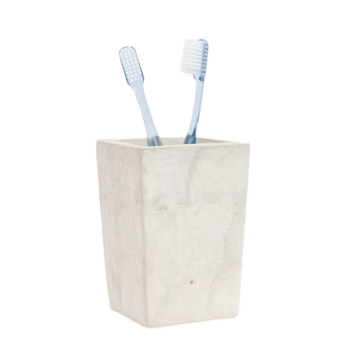 Andria Bathroom Accessories Collection in Pearlized Capiz - The Well Appointed House