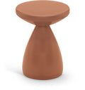 Anika - Iron End Table - Terracotta