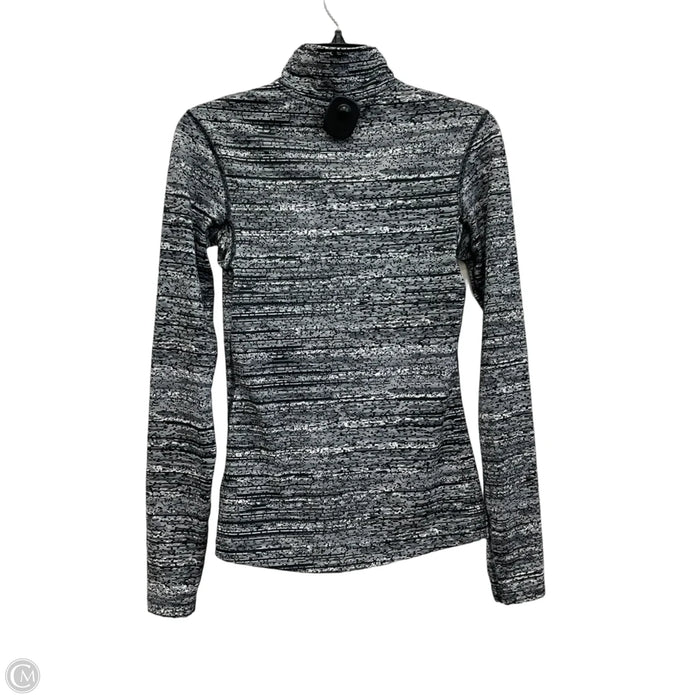Athletic Jacket By Nike Apparel In Black & White, Size: S