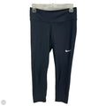 Athletic Leggings By Nike In Black, Size: S