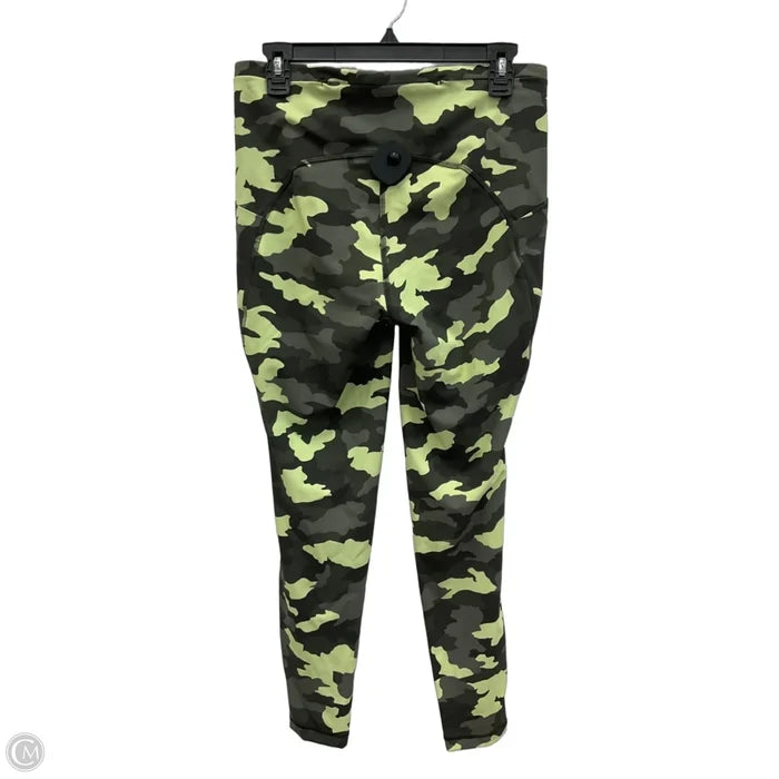 Athletic Leggings By Lululemon In Camouflage Print, Size: 10