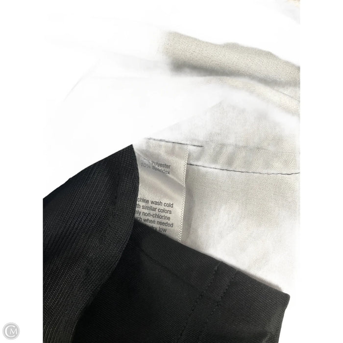 Athletic Skort By Slazenger In Black & White, Size: Xs