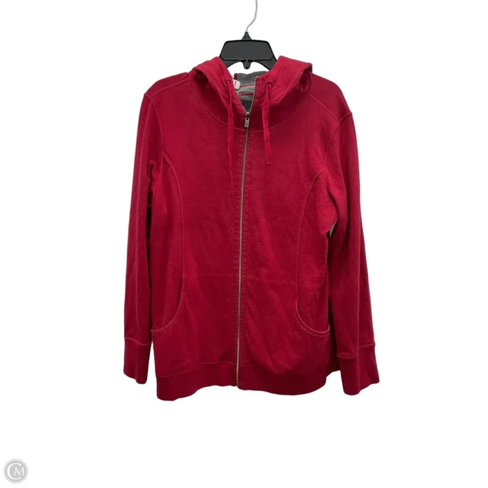Athletic Top Long Sleeve Hoodie By Tommy Bahama In Red, Size: L