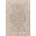 Avant Garde Blue, Grey & Rust Woven Area Rug - Available in a Variety of Sizes - Rugs - The Well Appointed House
