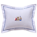 Baby Boudoir Pillow Cover in Sailor Teddy - The Well Appointed House