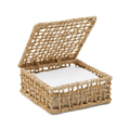 Banana Bark Bleached Napkin Holder - Kitchen Storage - The Well Appointed House