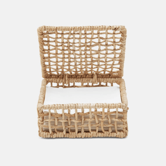 Banana Bark Bleached Napkin Holder - Kitchen Storage - The Well Appointed House