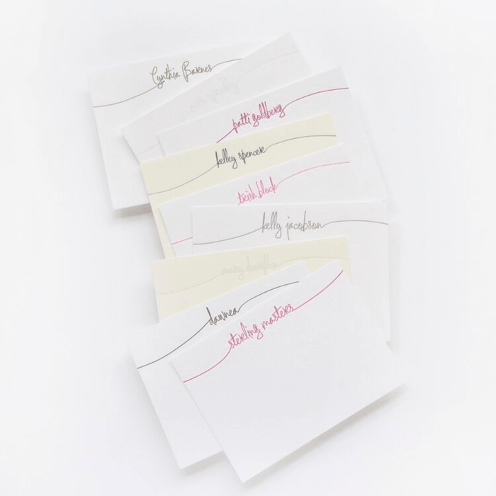 Banana Leaves Personalized Stationery - D37 - Stationery - The Well Appointed House