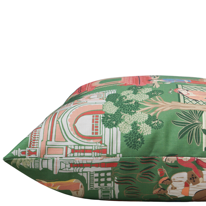 Bara Bazaar Pillow Cover in Viridian - The Well Appointed House