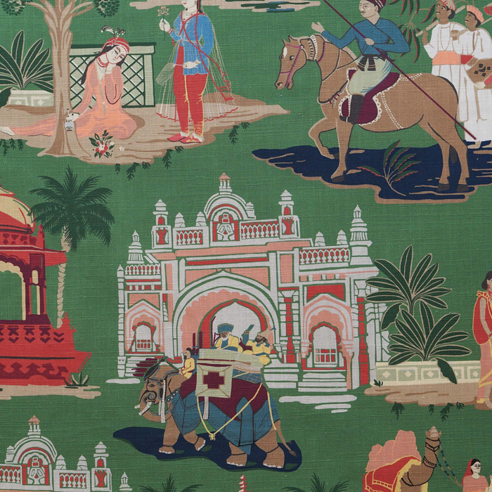 Bara Bazaar Pillow Cover in Viridian - The Well Appointed House