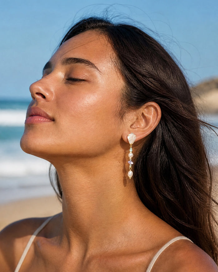 Bryan Anthonys Beach Glass Drop Earrings