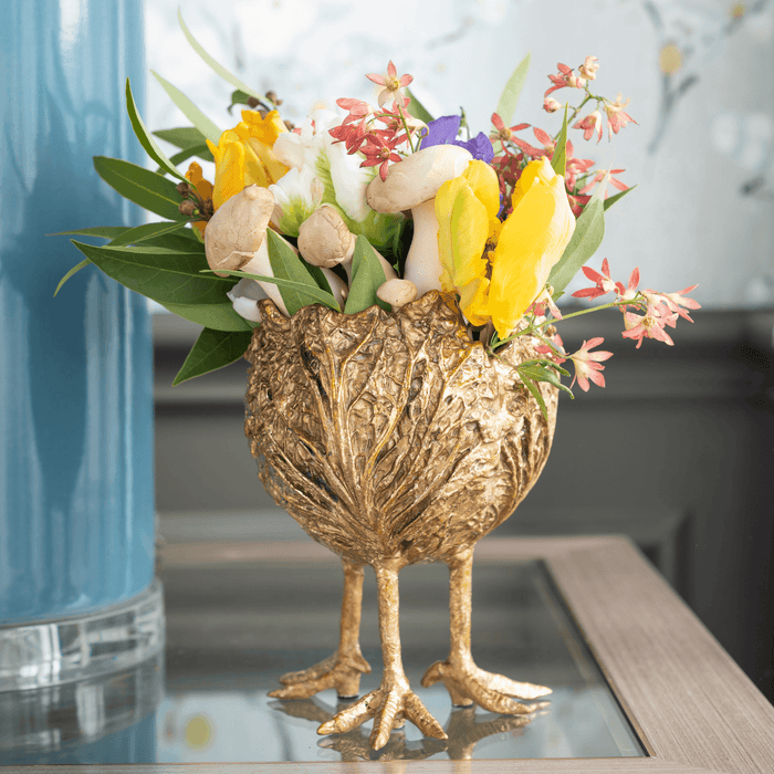 Beatrice Bowl in Gold Leaf - Decorative Objects - The Well Appointed House