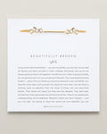 Bryan Anthonys Beautifully Broken Gold Cuff On Card