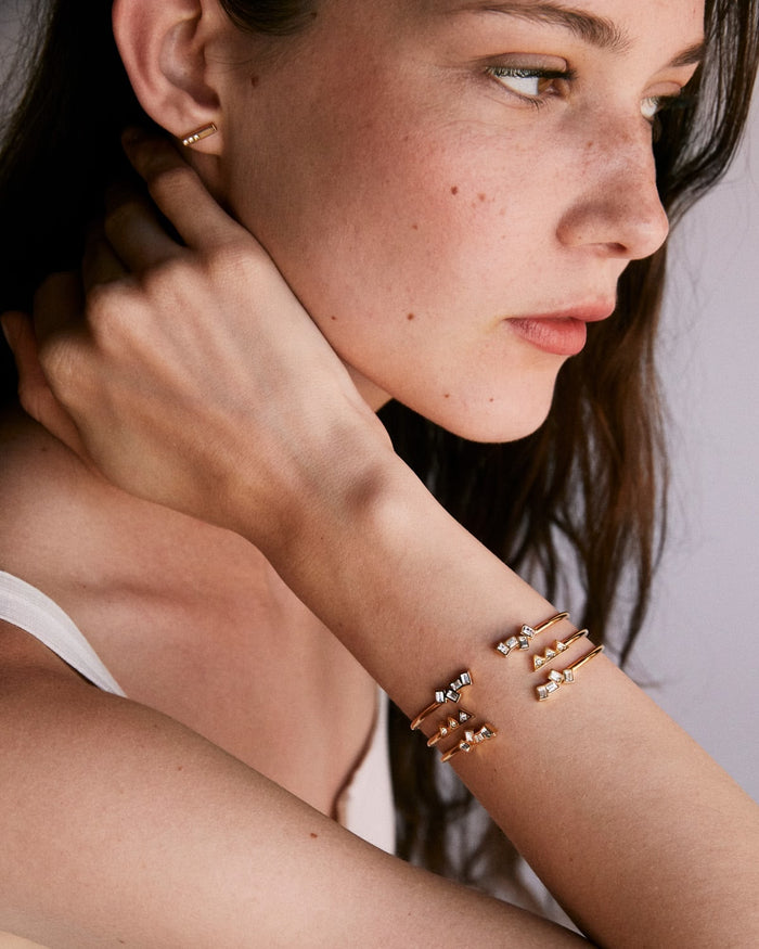 Bryan Anthonys Beautifully Broken Gold Cuff On Model