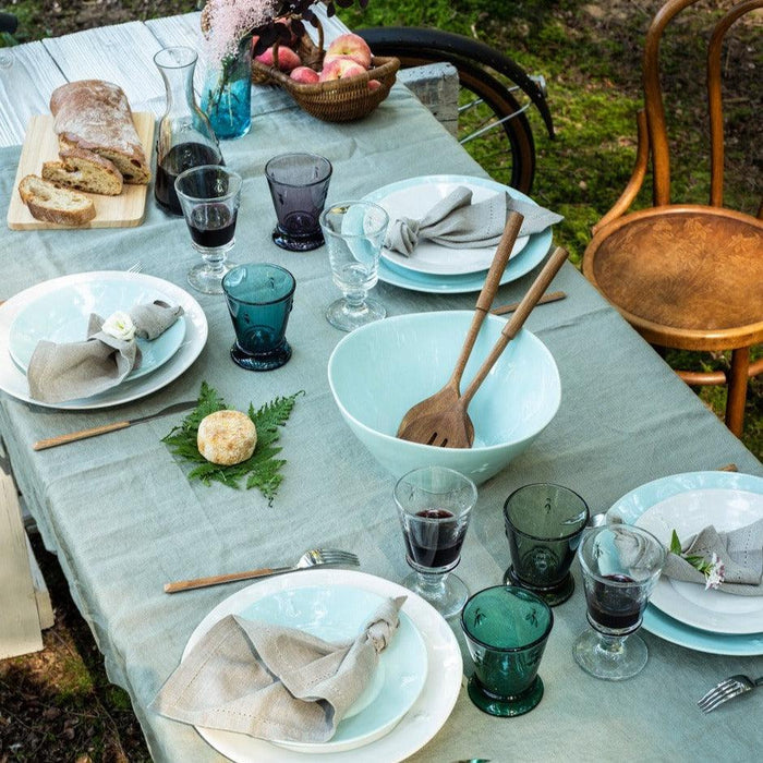 Bee Ceramic Dinner Plate Set- 4 Ecru - Dinnerware - The Well Appointed House