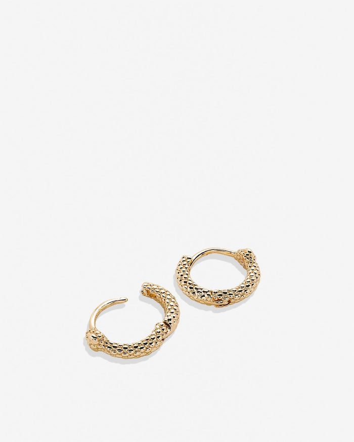 Bryan Anthonys Begin Again Mini Hoop Earrings in Gold