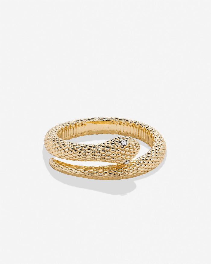 Bryan Anthonys Begin Again Snake Ring in Gold