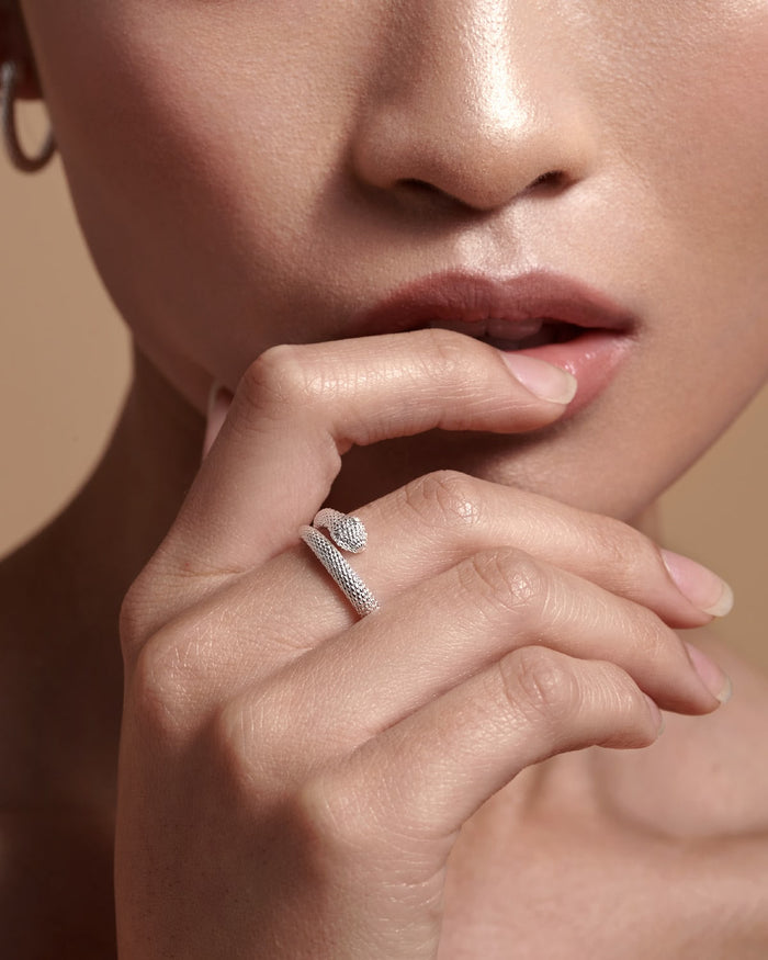 Bryan Anthonys Begin Again Snake Ring On Model