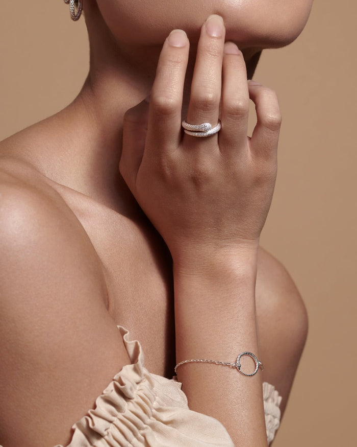Bryan Anthonys Begin Again Snake Ring On Model