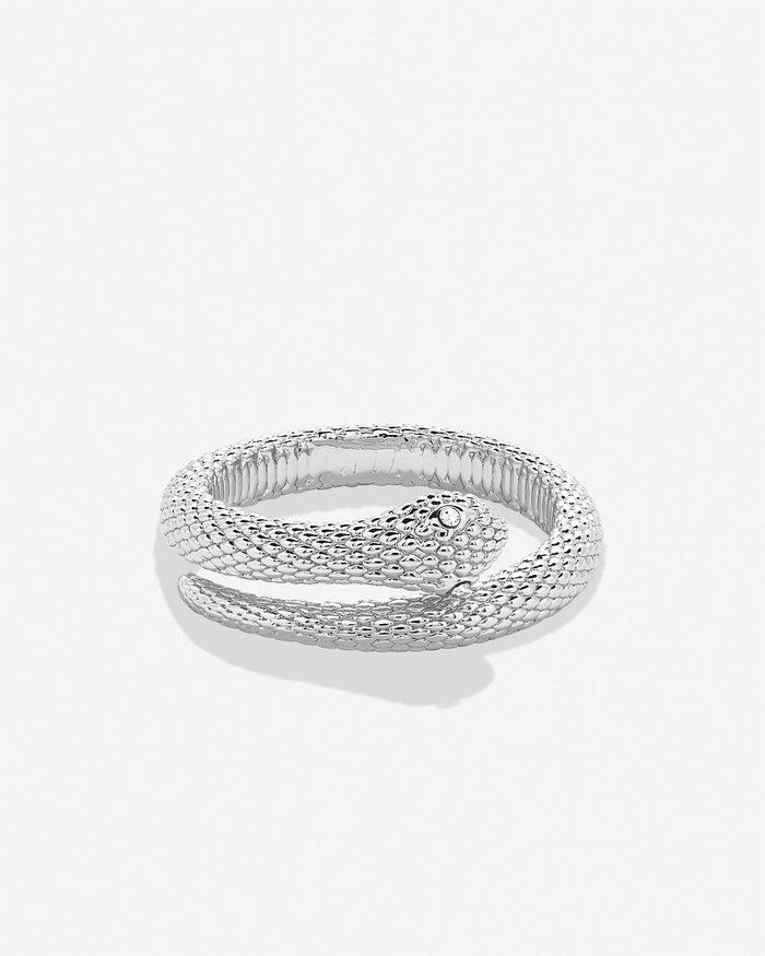 Bryan Anthonys Begin Again Snake Ring In Silver