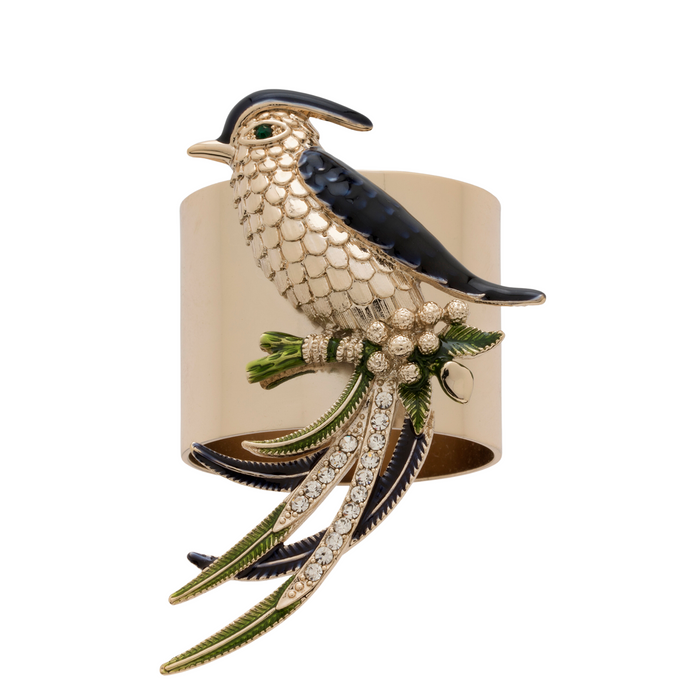 Bird Napkin Rings, Set of Two - The Well Appointed House