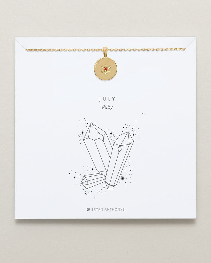 Birthstone Pendant Necklace showcase