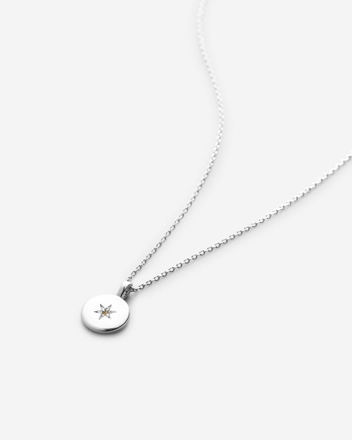 Bryan Anthonys Birthstones Pendant Necklace October December Sky Blue Topaz Silver
