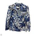 Blouse Long Sleeve By Talbots In Blue, Size: Lp