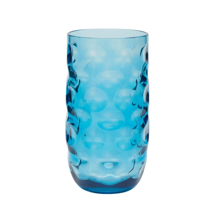 Blue Bubble Texture Acrylic Outdoor Glasses - Drinkware - The Well Appointed House