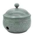 Blue Verde Hose Pot with Lid - Garden Tools & Accessories - The Well Appointed House