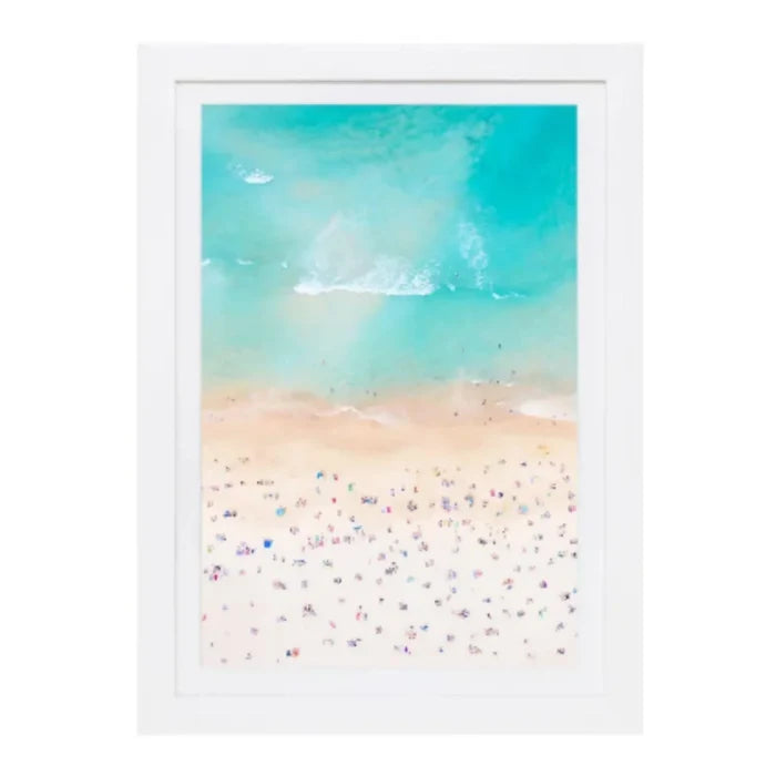 Bondi Beach Landscape, Vertical Mini Framed Print by Gray Malin - Photography - The Well Appointed House