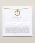 Bryan Anthonys dainty boundaries necklace 14k gold opal