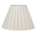 Box Pleat Linen Lampshade