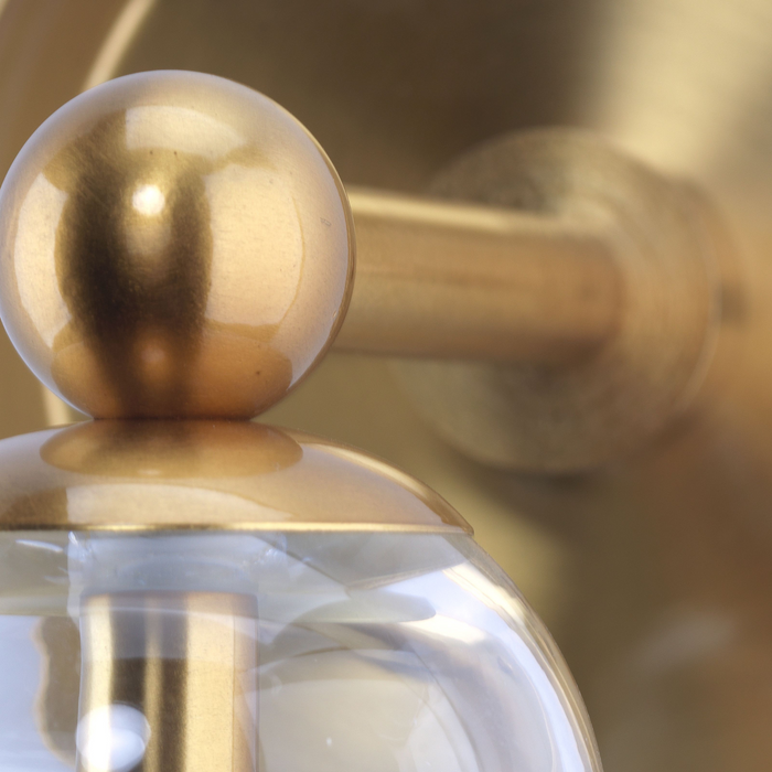 Brass Hudson Wall Sconce - The Well Appointed House