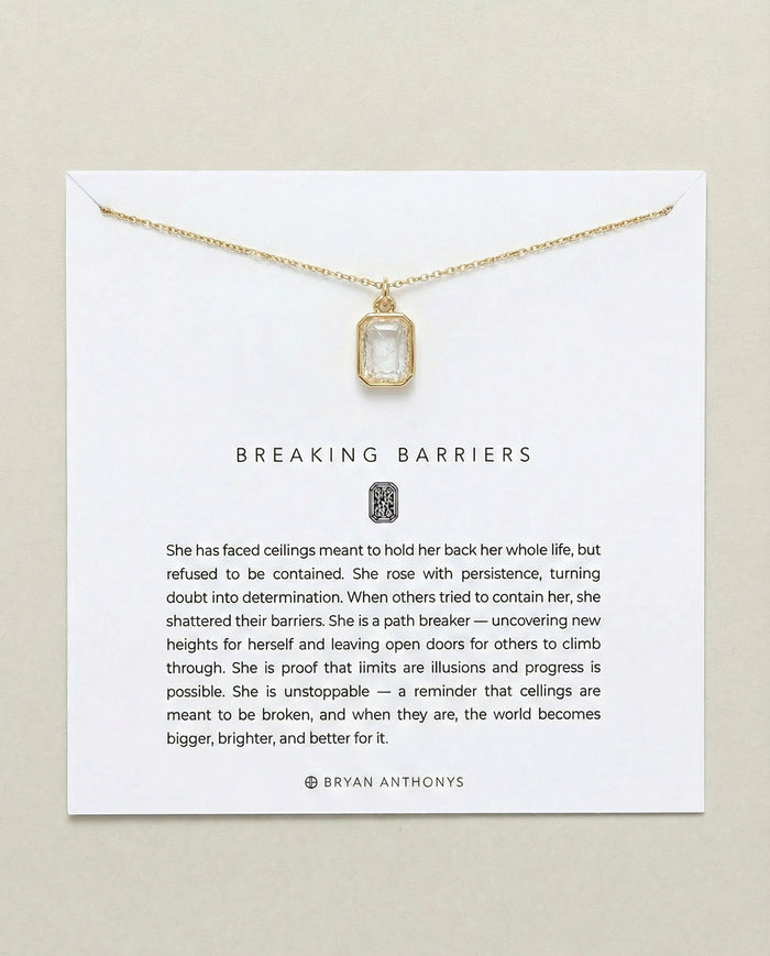 Bryan Anthonys Breaking Barriers Necklace