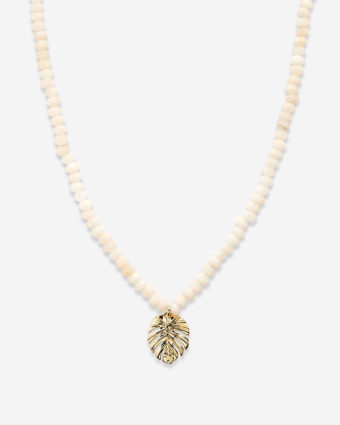 Bryan Anthonys Gold Beaded Breathe Necklace